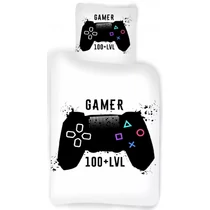 Gamer 100+ LVL ágyneműhuzat - Pamut